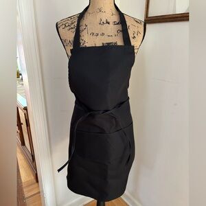 Black Kitchen Apron NWOT